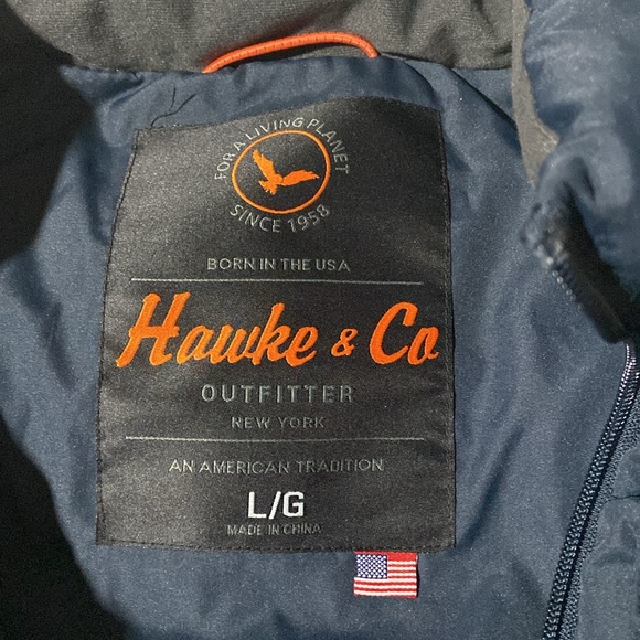 Mens Hawke & Co Puffer Vest-NWT - Picture 4 of 9